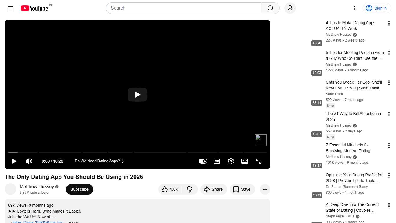 The Only Dating App You Should Be Using in 2026 - YouTube